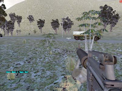 First-Person Rifleman's View